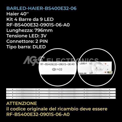Kit barres led - kit, 9