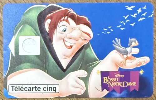 Telecarte disney v - r°, 5u