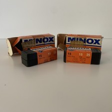 2 Films Minox Agfa Isopan IFF 25 ASA