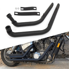 Black Shortshots Exhaust Pipes
