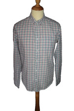 CHEMISE ML HOMME °°° SPRINGFIELD °°°   CUSTOM FIT.  TAILLE M