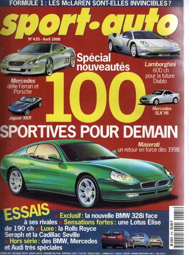 Sport auto 435 1998 lotus - auto,