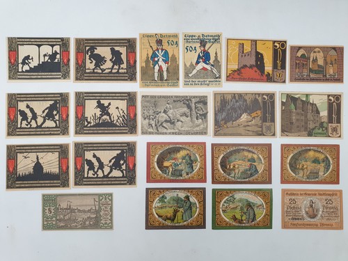 Gros lot billets anciens - gros, 20