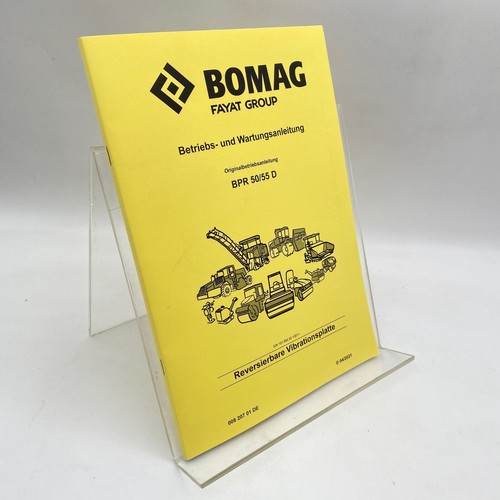 Bomag plaque vibrante - plaque,