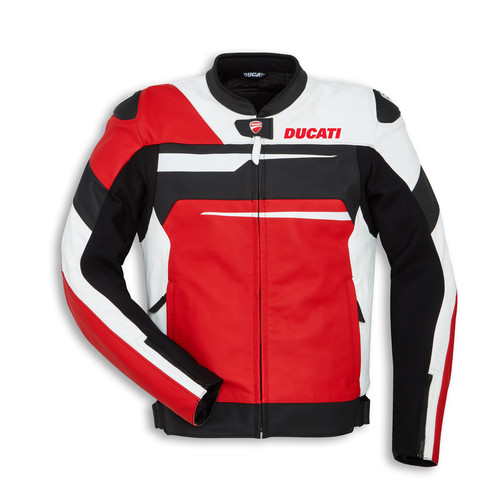 Ducati veste motard cuir - veste,