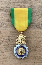 MEDAILLE MILITAIRE FRANCAISE AVEC RUBAN MODERNE OCCASION N°3