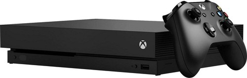 Microsoft xbox one - x, noir