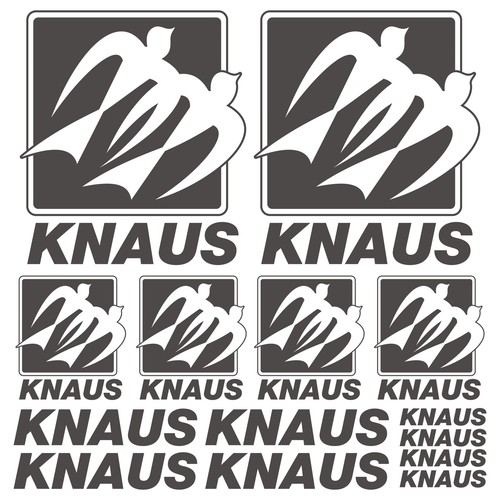 Knaus old autocollant - knaus, xl