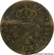 C5092 Guyane Colonies Cayenne 2 Sous Louis XVI 1789 A Local mint  -> Make offer