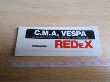 Autocollant C.M.A. VESPA CONSEILLE REDEX