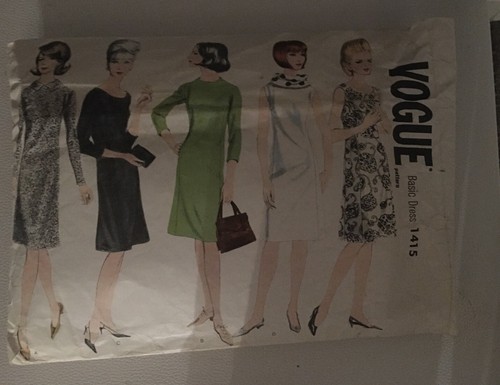 1964 vogue vintage patron - vintage,