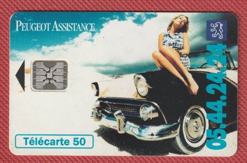 Telecarte f489 peugeot - telecarte, .