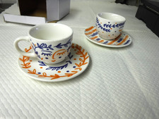 2  tasses fragonard décor picasso