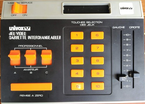 Univox jeux cassette - jeux, a