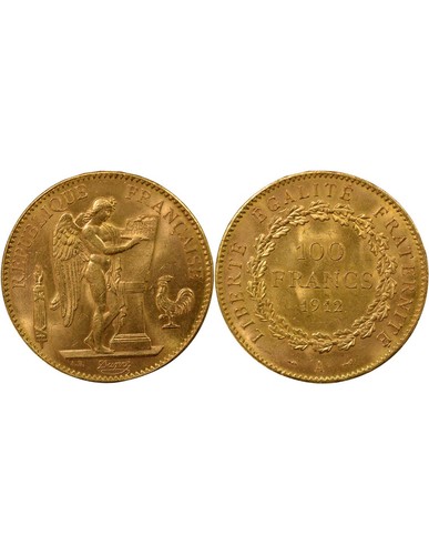 France 100 francs génie - 100,