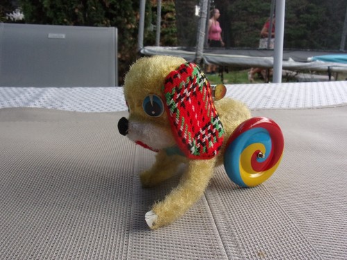 Jouet mecanique chien avec cle - avec,