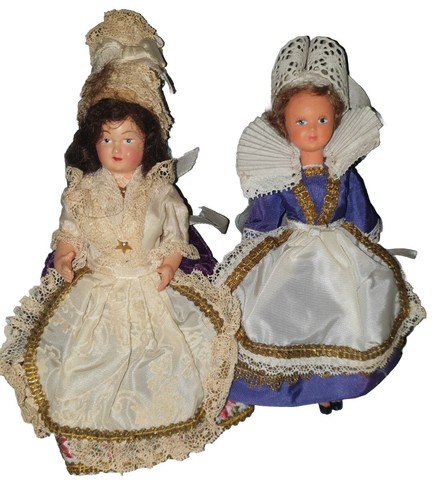 Poupée ancienne lot - :,