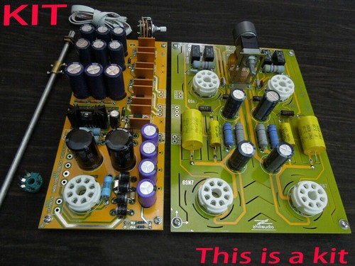 6sn7 tube preamplifier diy - diy, kit