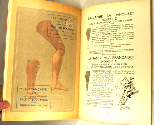 Jambe artificielle - jambe, la