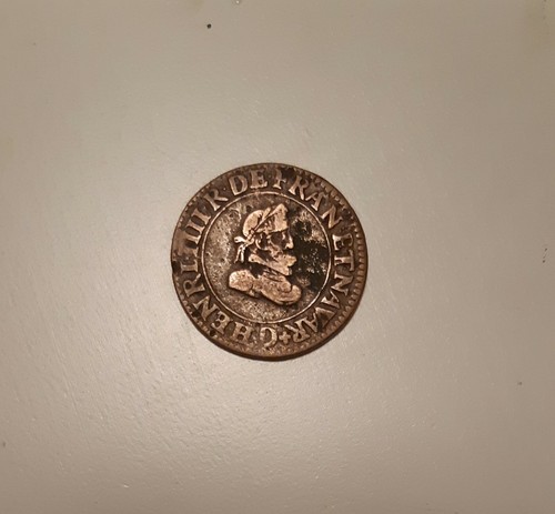 Henri double tournois 1608 - double,