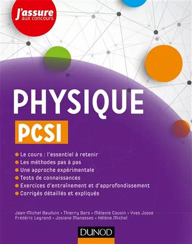 Physique pcsi jean michel - pcsi,, jean-michel