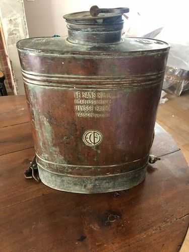 Ancienne sulfateuse cuivre - ancienne,