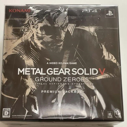 Ps4 metal gear solid - metal, ground