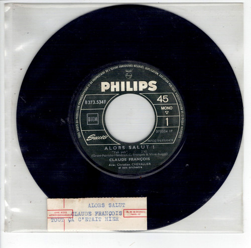 Claude francois alors salut - ,