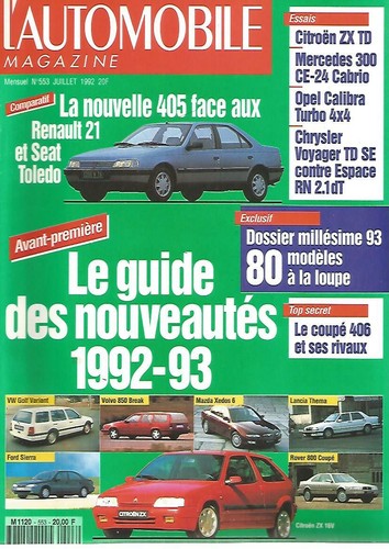 Automobile magazine 553 - magazine, n°553