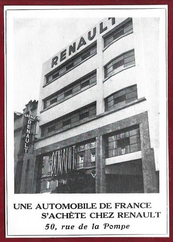 1934 garage renault 50 - --,