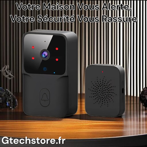 Sonnette video wifi - sonnette,