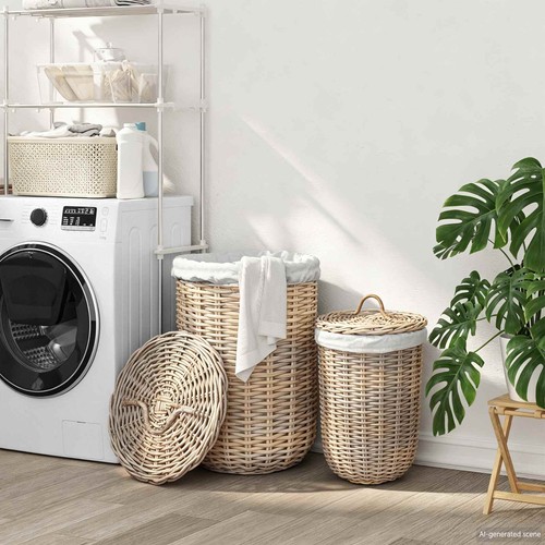 Panier linge avec - à,