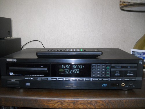 Lecteur philips 634 - cd, +