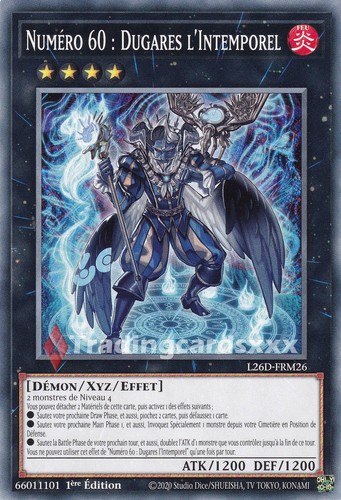 Numéro 60 dugares - yu-gi-oh!,