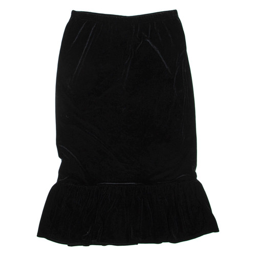 Jupe paysanne femme noire midi - paysanne,