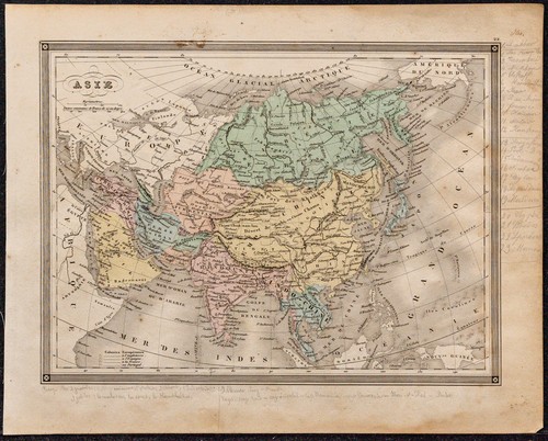 1860ca carte géographique - -,