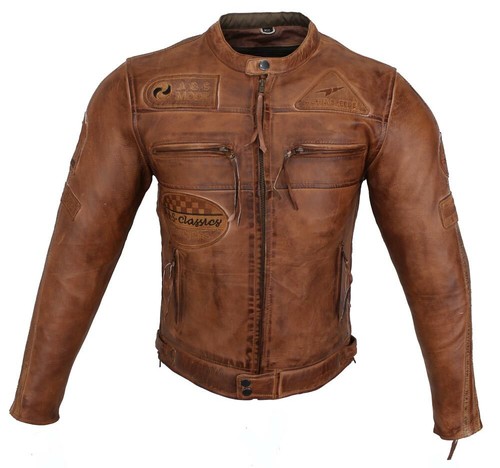 Moto loisirs veste - en, cuir
