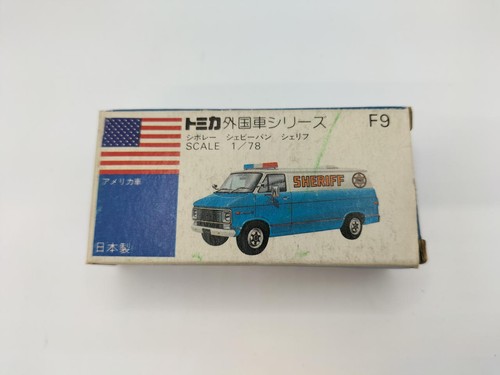 Tomica chevy van - chevy, sheriff