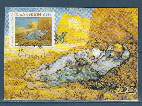 Carte 1er jour tableau - 1er,