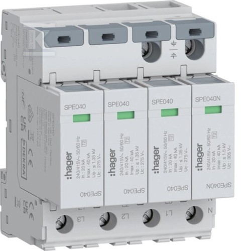 Spe440 parafoudre 3 1 - spe440, 4p