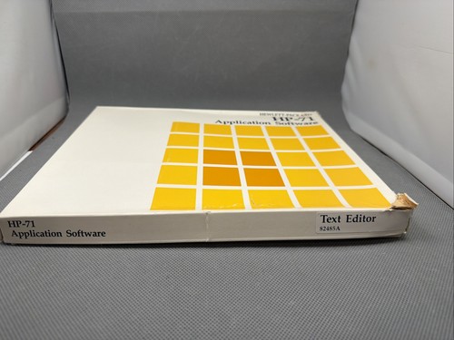 71b text editor module hp - text,