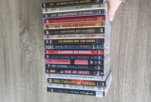 Dvd les enfoirés - 18,
