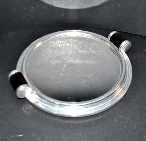 Plateau miroir art deco - miroir, en