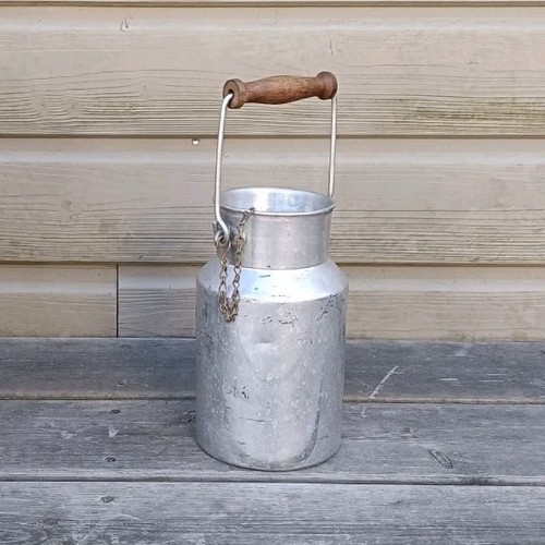 Pot lait métal argenté - à,