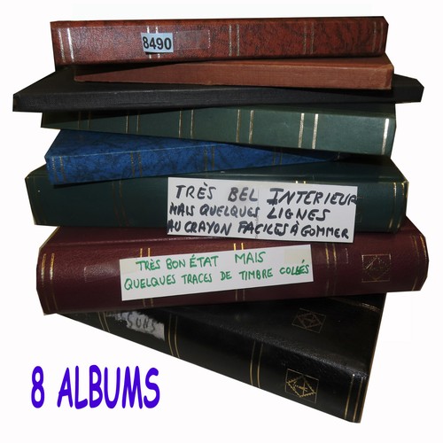 8490 albums classeurs de - -,