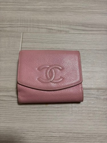 Portefeuille chanel double pli - chanel,