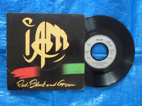 Iam red black and green - and,