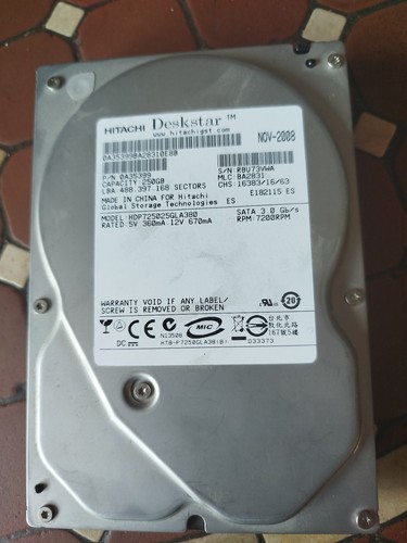 Disque dur hitachi deskstar - dur,