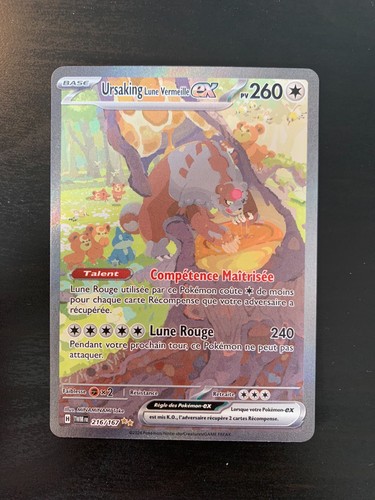 Carte pokémon ursaking lune - carte,