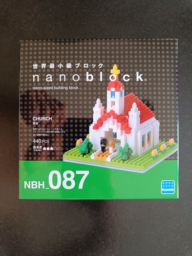 Nanoblock nbh church 440pcs - church,